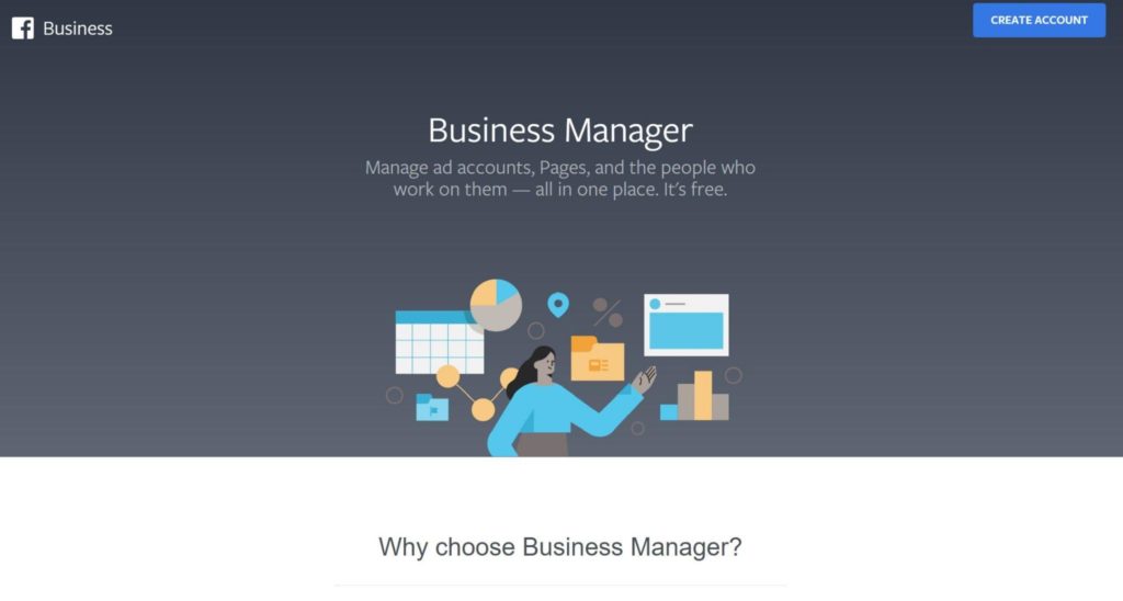Creating an account in Facebook Business Manager